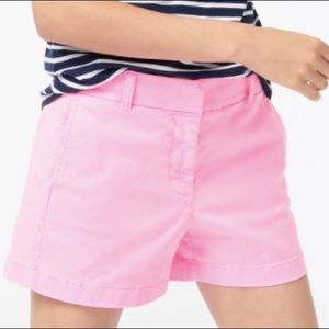 J. Crew | 5” City Shorts in light pink